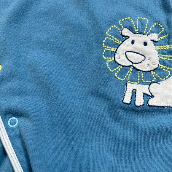 Offspring from Nordstrom Baby Footed Pajamas 6 months - Picture 2 of 4